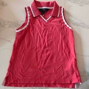 Polo by Ralph Lauren Kids Pink Sleeveless Polo